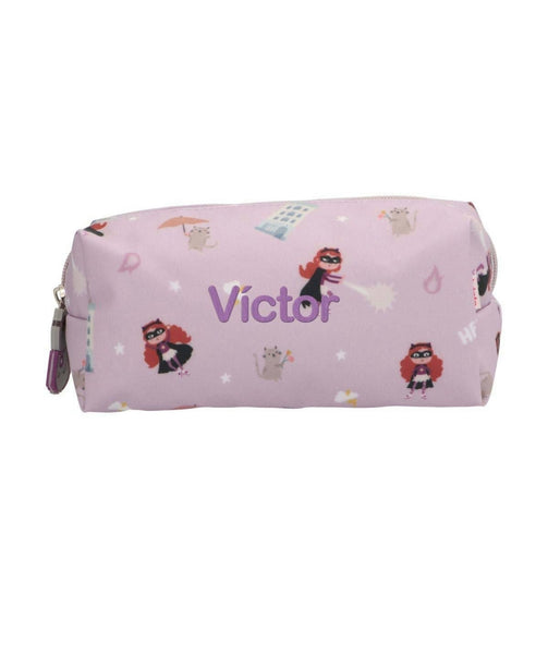 SUPER GIRL beauty case/ pencil case