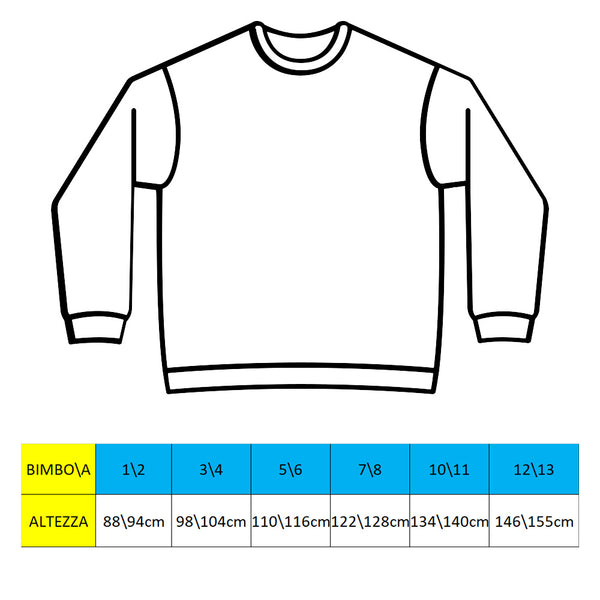 Felpa BIANCA kids