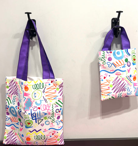 Borsa in tela Astratto