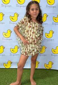 COCONUT GIRL'S COSTUME COVER-UP