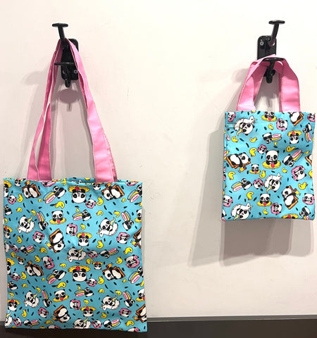 Borsa in tela Panda
