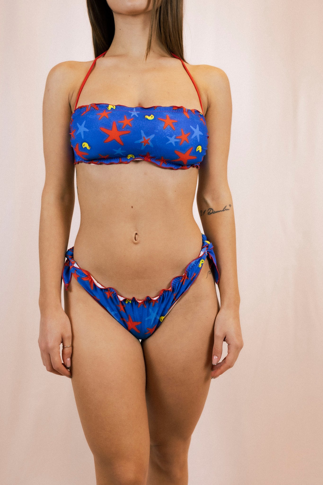 WOMEN'S STARS SLIP WITH LACE