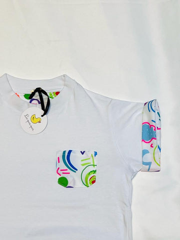 ASTRATTO T-SHIRT BIMBO